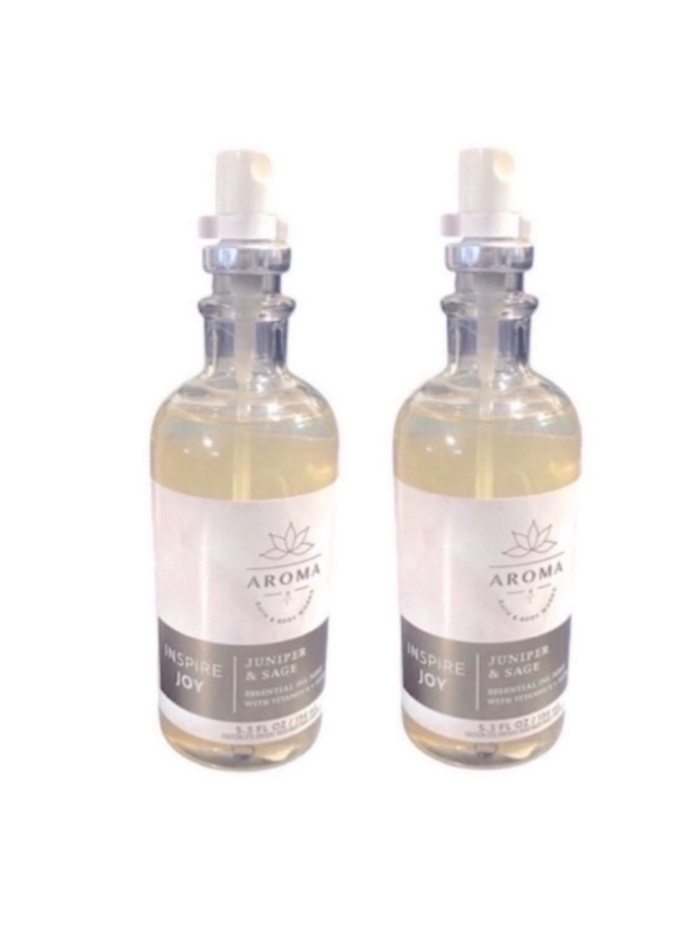 2 Aromatherapy Inspire Joy Juniper and Sage Essential Oil Mist